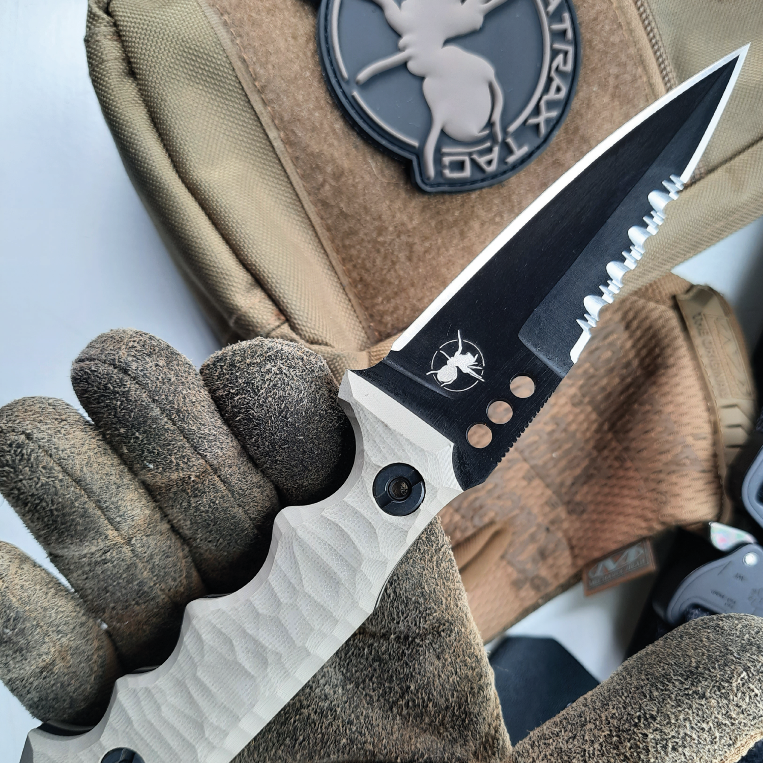 ATRAX HAVOC Tactical Knife - DOUBLE EDGE