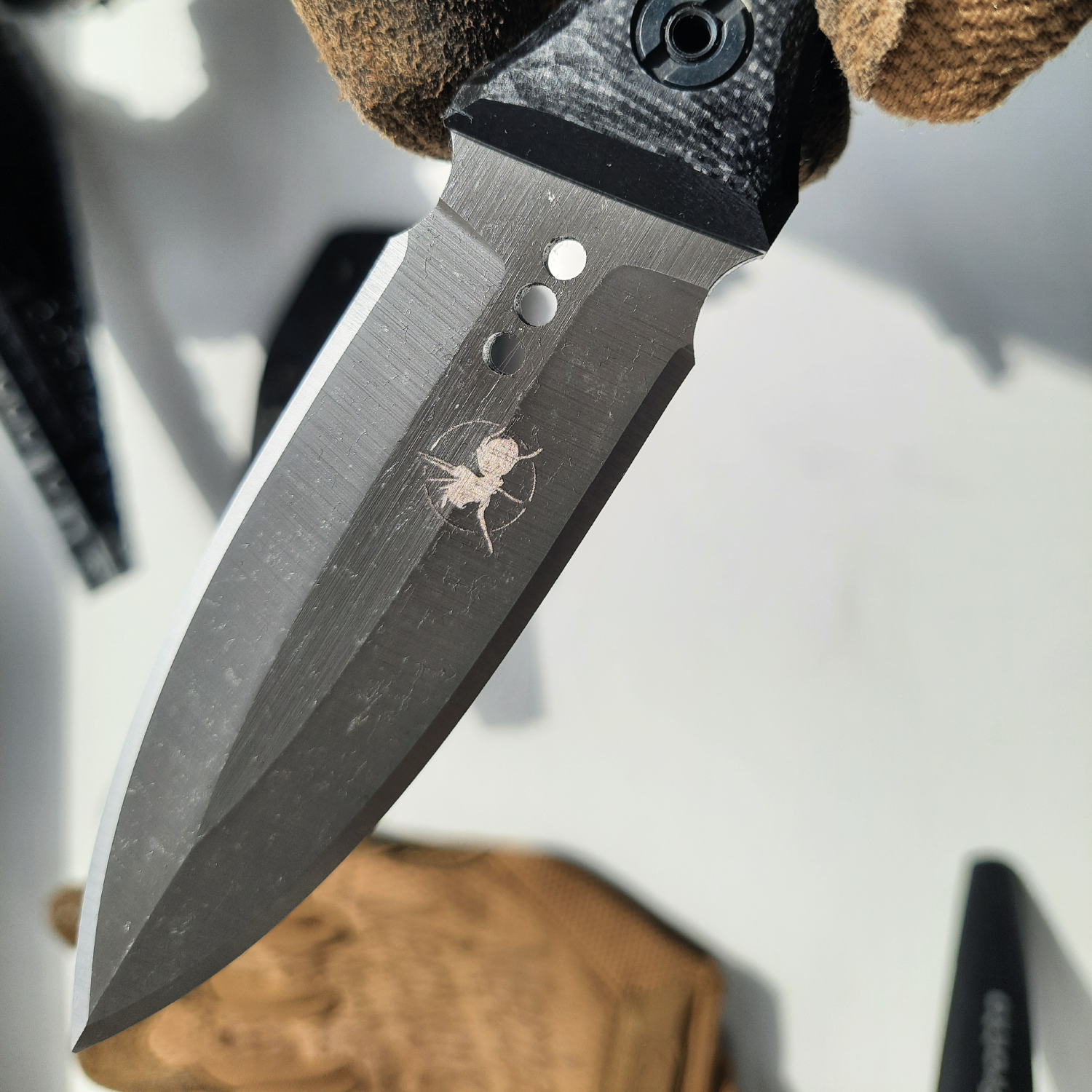 ATRAX SCOURGE DAGGER Tactical Knife - DOUBLE EDGE