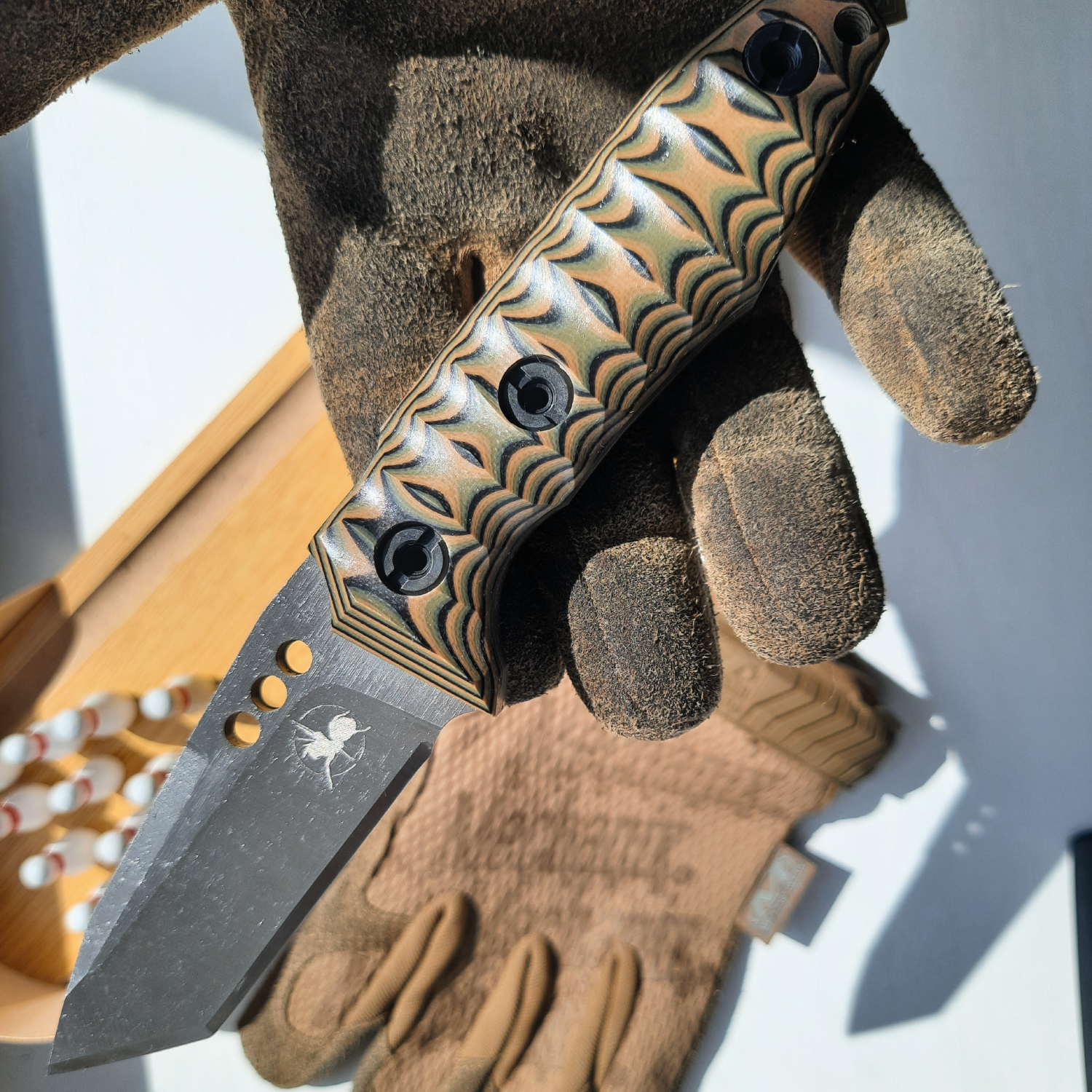 ATRAX SERUM Tactical & Daycare TANTO Knife