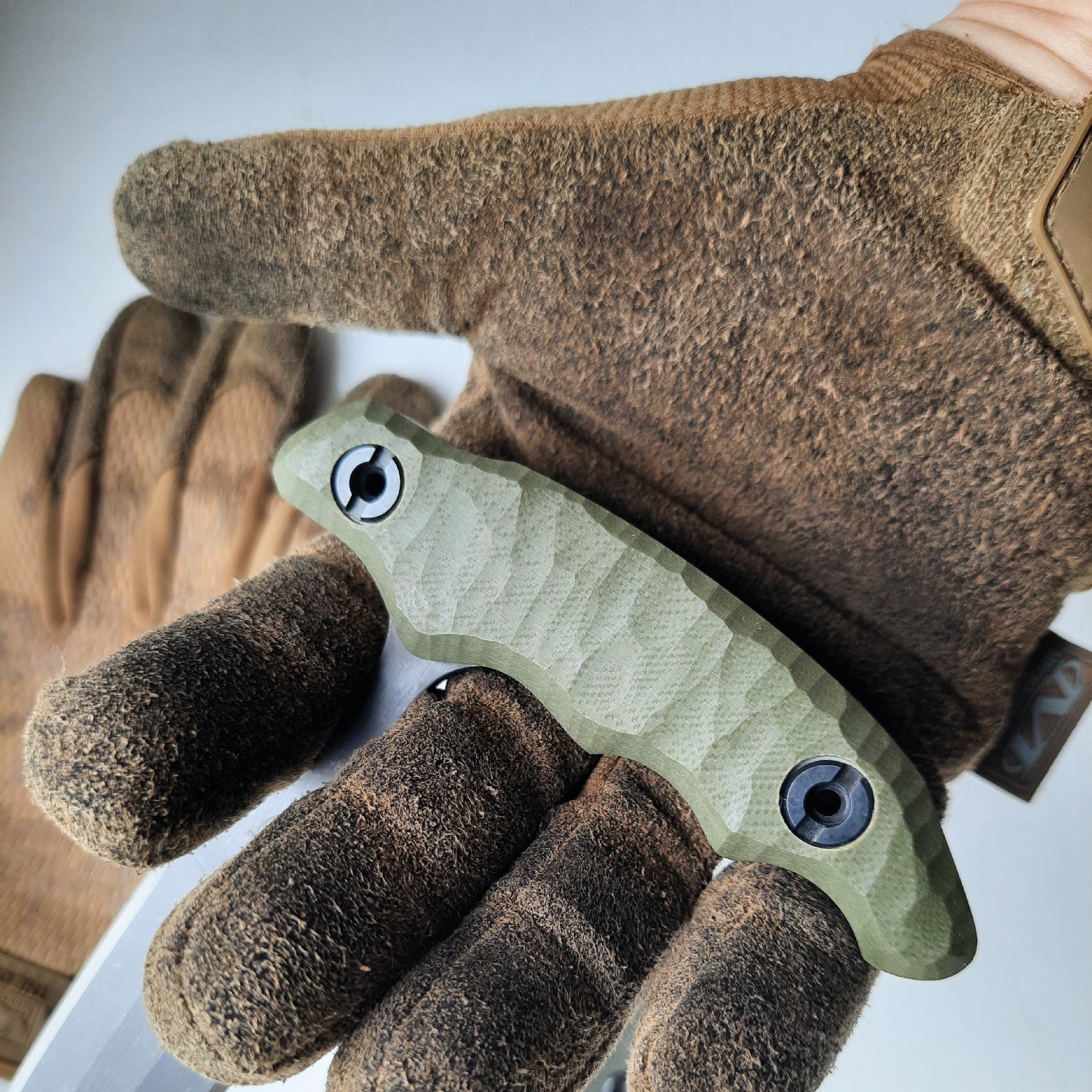 Atrax ENKIDU Tactical Push Knife with Olive Handle
