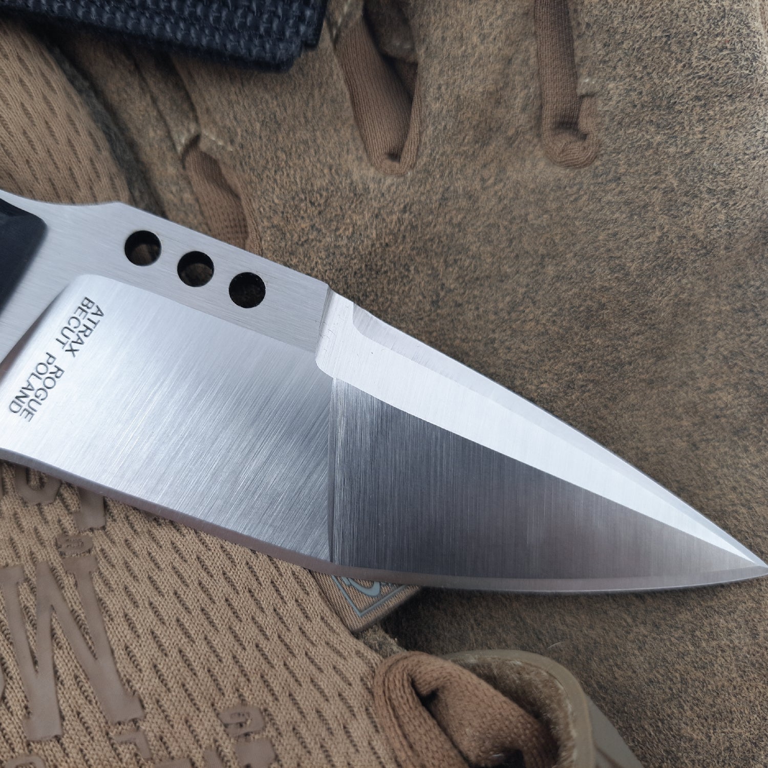 ATRAX ROGUE Tactical Knife - DOUBLE EDGE