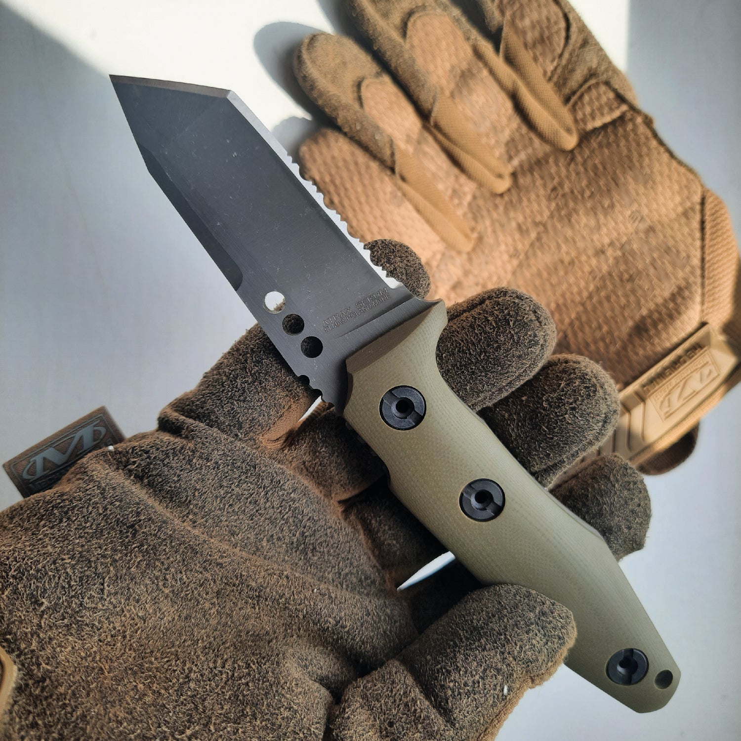ATRAX SERUM Tactical & Daycare TANTO Knife