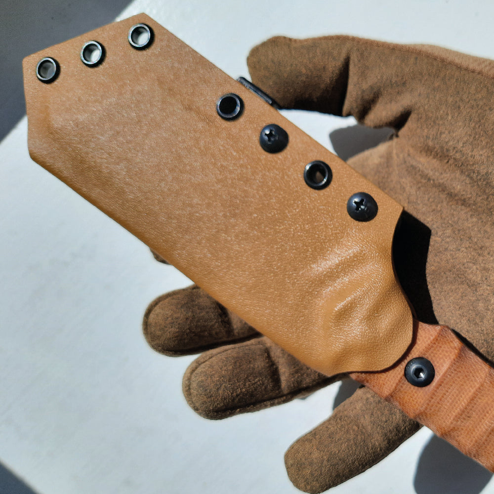 Atrax Knife Kydex One Piece - Taco Style