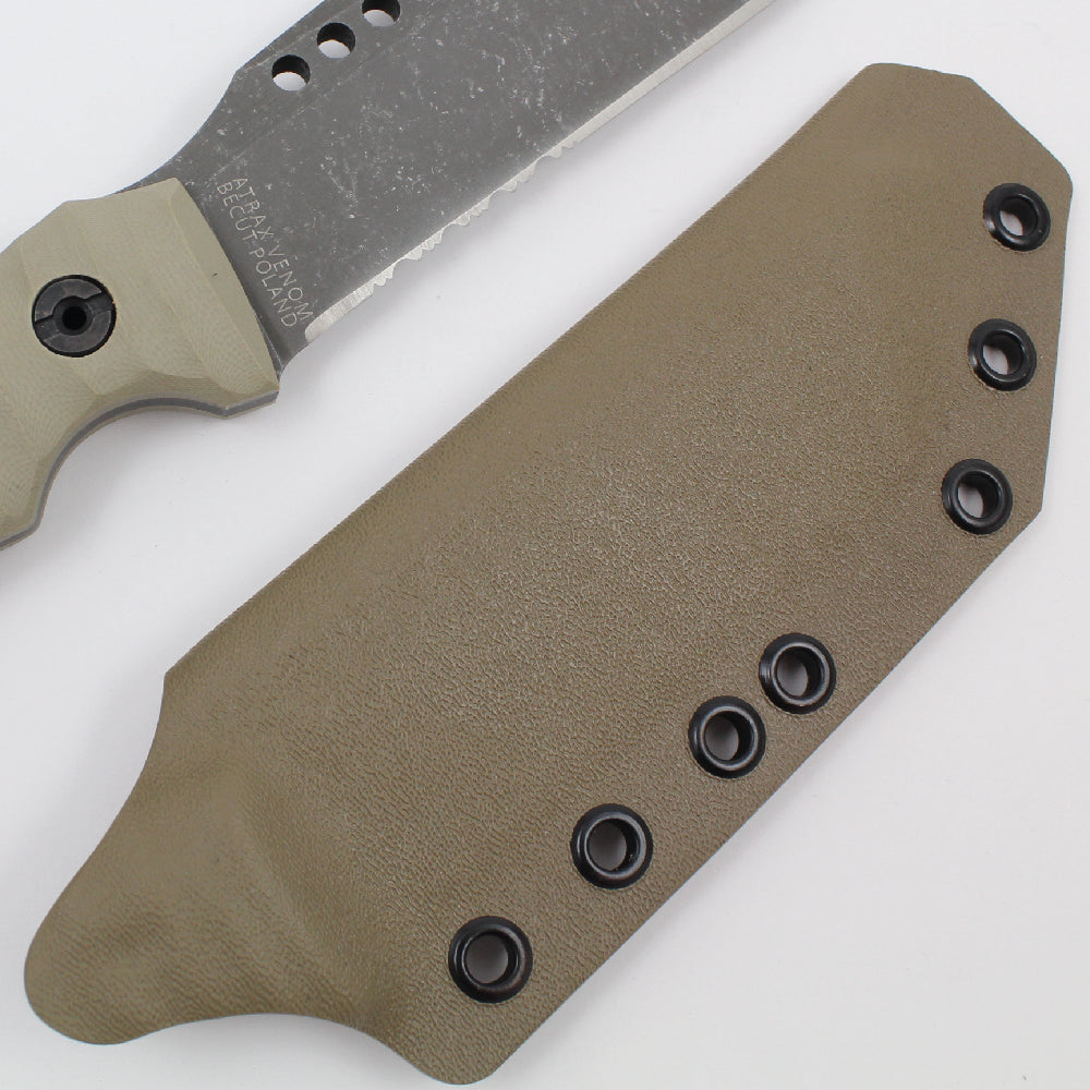 Atrax Knife Kydex One Piece - Taco Style
