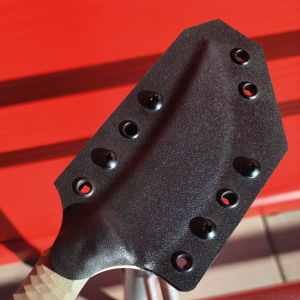 Atrax-Messer Kydex zweiteilig - Pancake-Stil