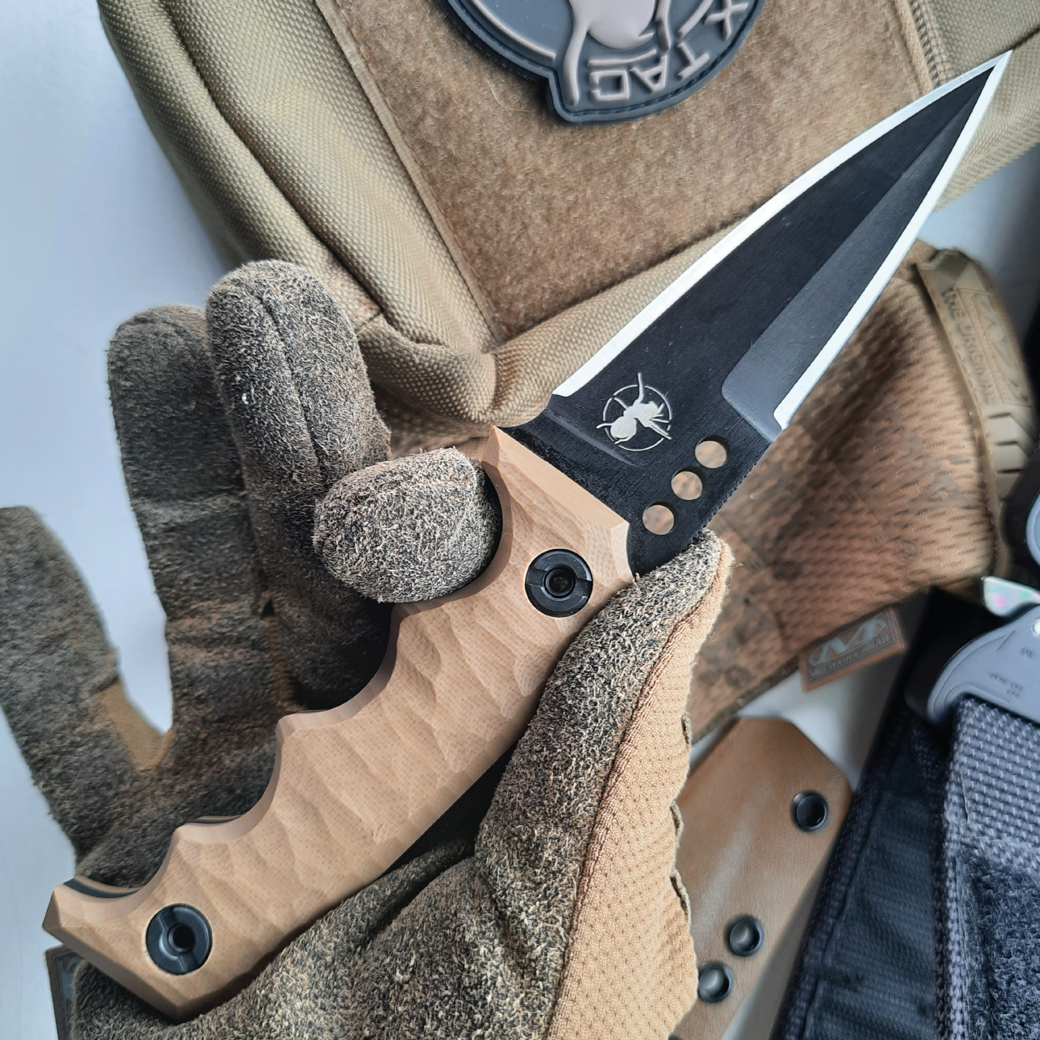 ATRAX HAVOC Tactical Knife - DOUBLE EDGE