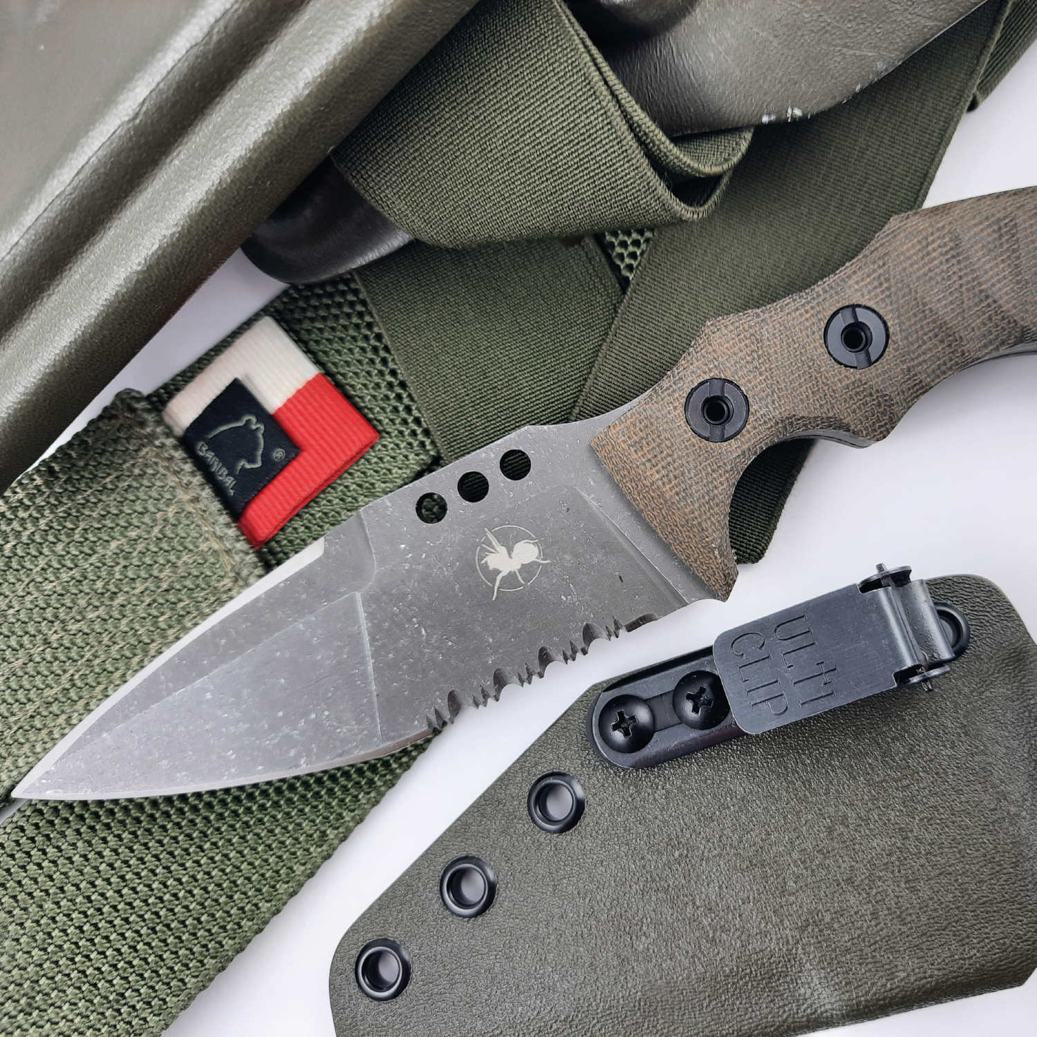 ATRAX ROGUE Tactical Knife - DOUBLE EDGE