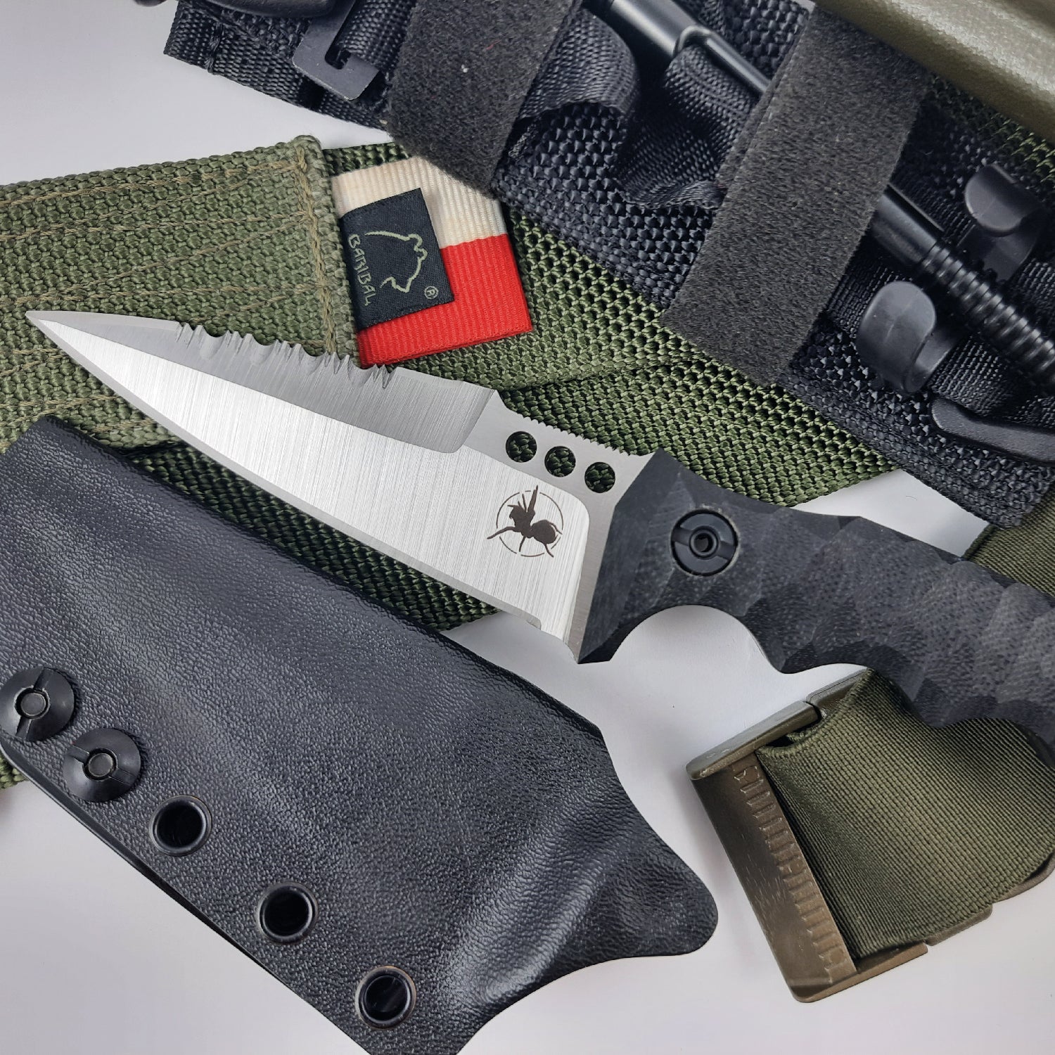 ATRAX HAVOC Tactical Knife - DOUBLE EDGE