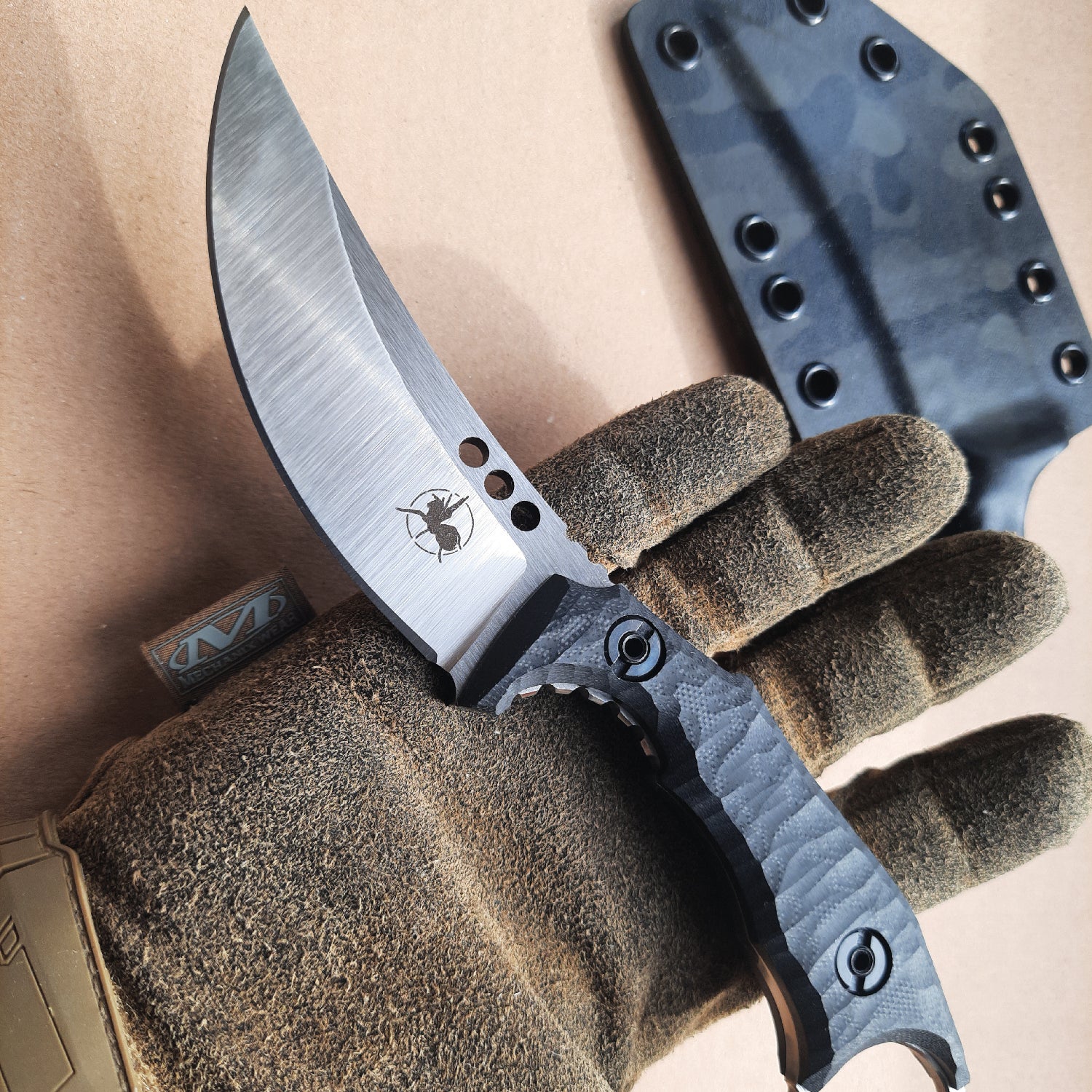 ATRAX PLAGUE Tactical Ring Knife