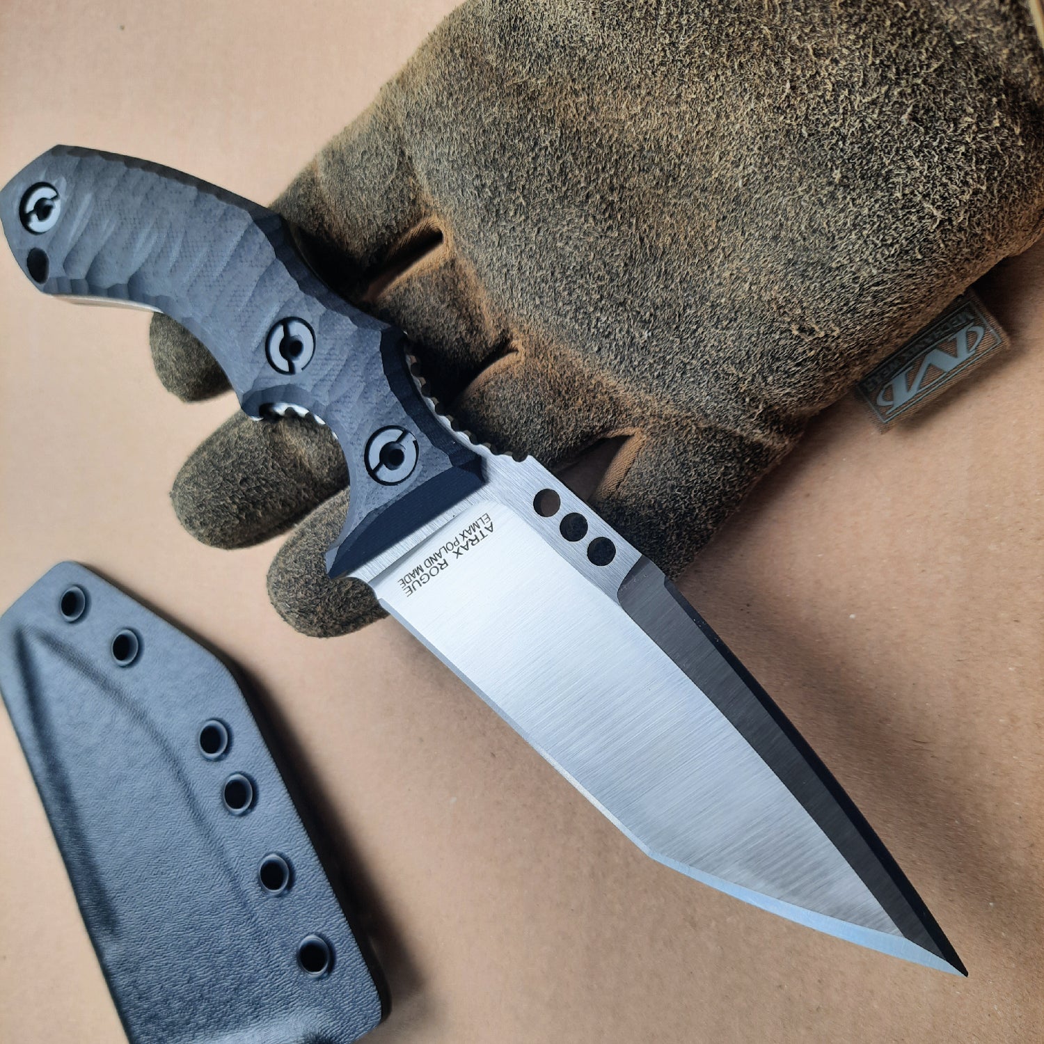 ATRAX ROGUE Tactical Knife - DOUBLE EDGE