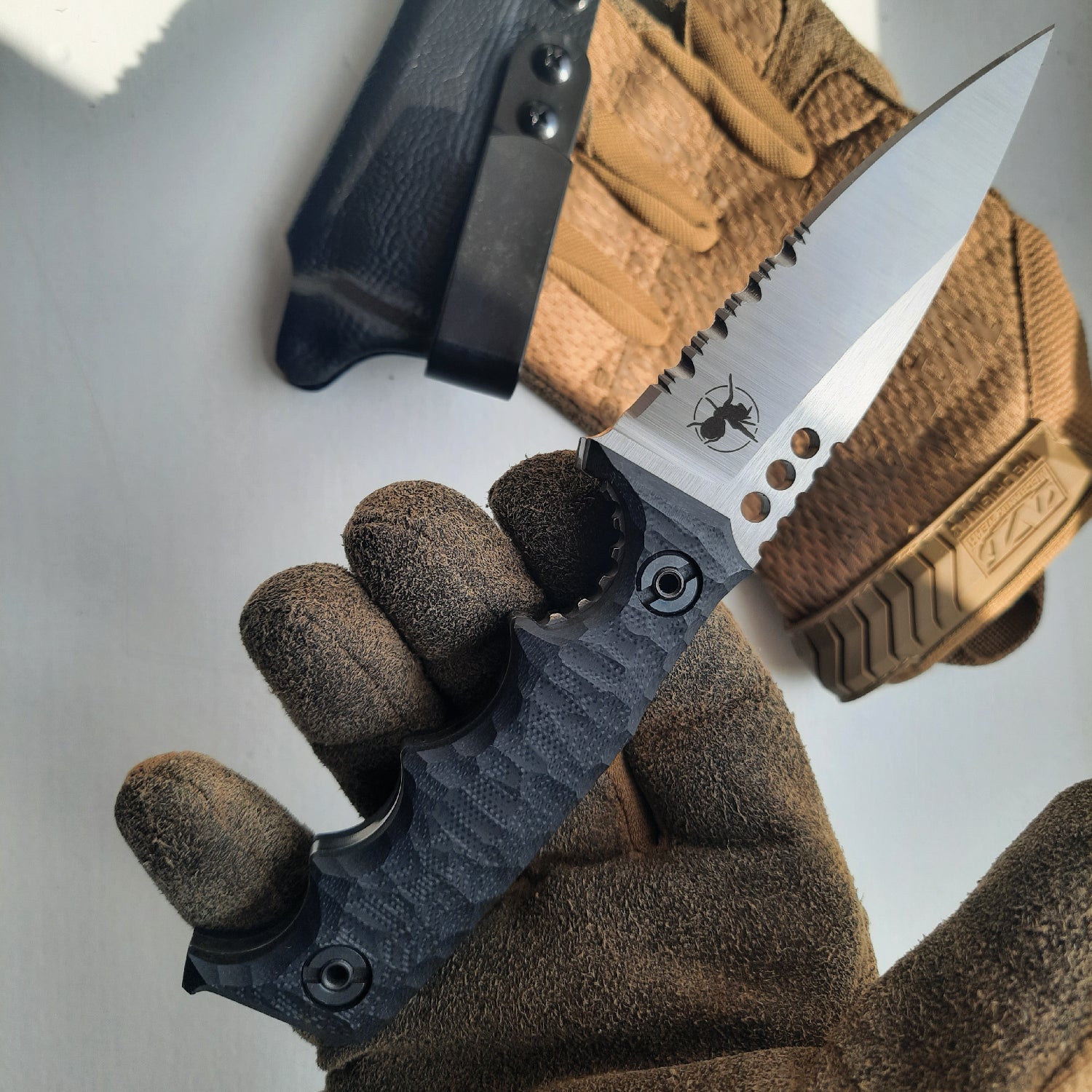 ATRAX HAVOC Tactical Knife - DOUBLE EDGE