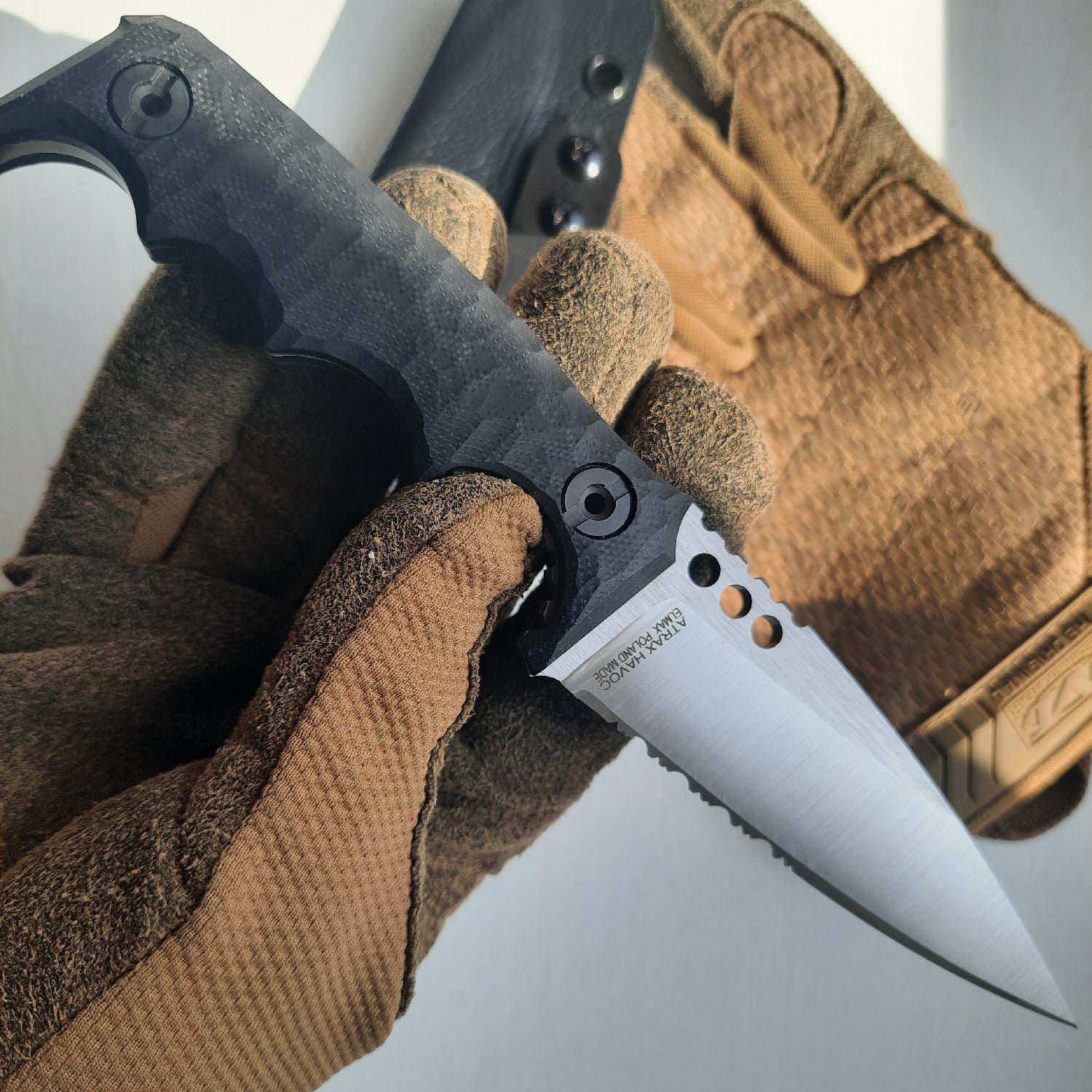 ATRAX HAVOC Tactical Knife - DOUBLE EDGE