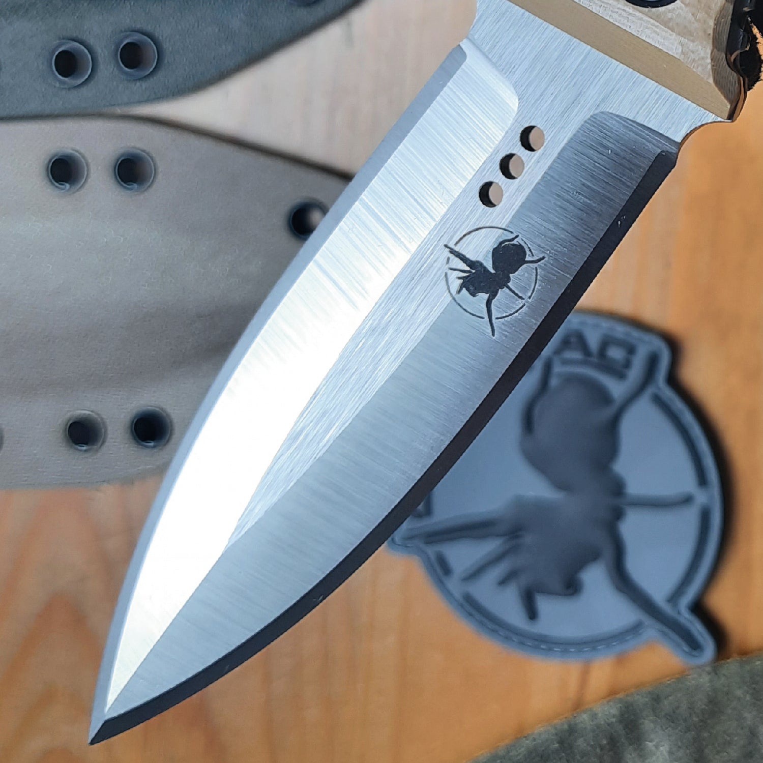 ATRAX SCOURGE DAGGER Tactical Knife - DOUBLE EDGE