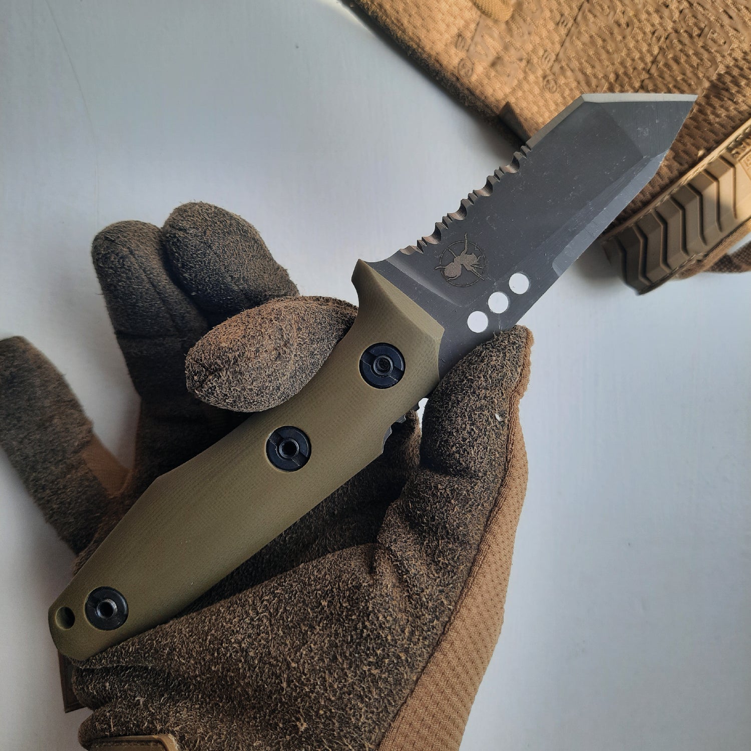 ATRAX SERUM Tactical & Daycare TANTO Knife