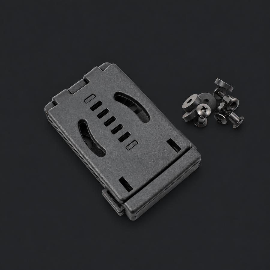 Tek-Lok belt attachment with mounting hardware