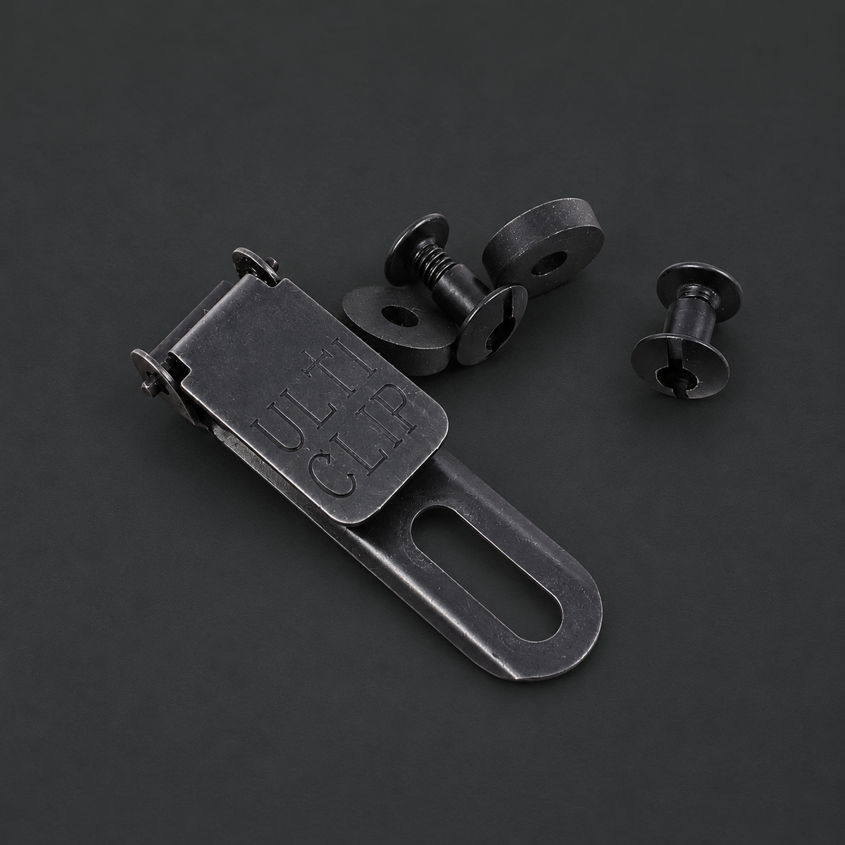 Ulti Clip attachment with mounting hardware